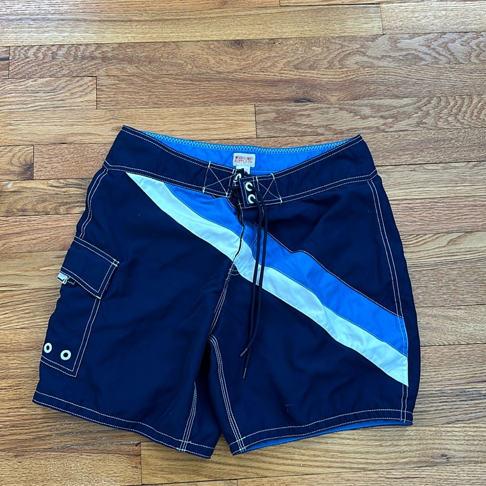 Blue and white Mossimo supply co. Bathing Suit